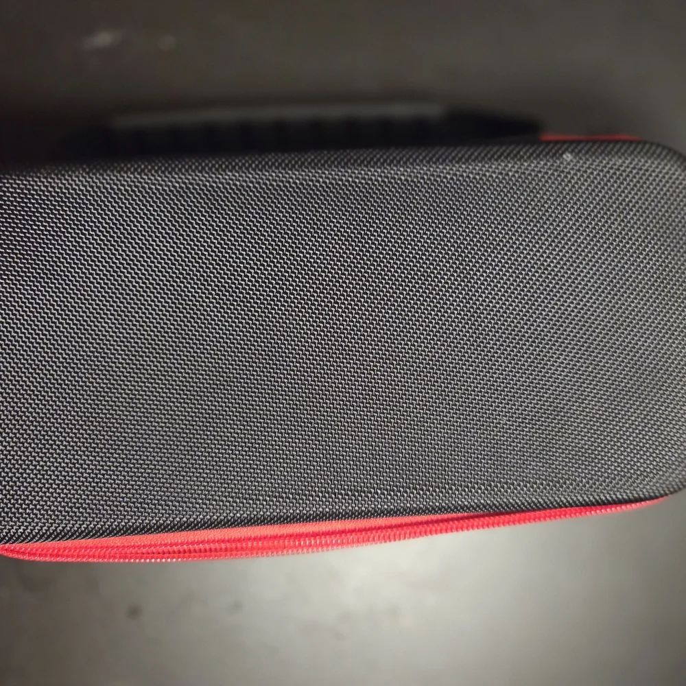 Nintendo Switch Handheld Red and Black Travel Case